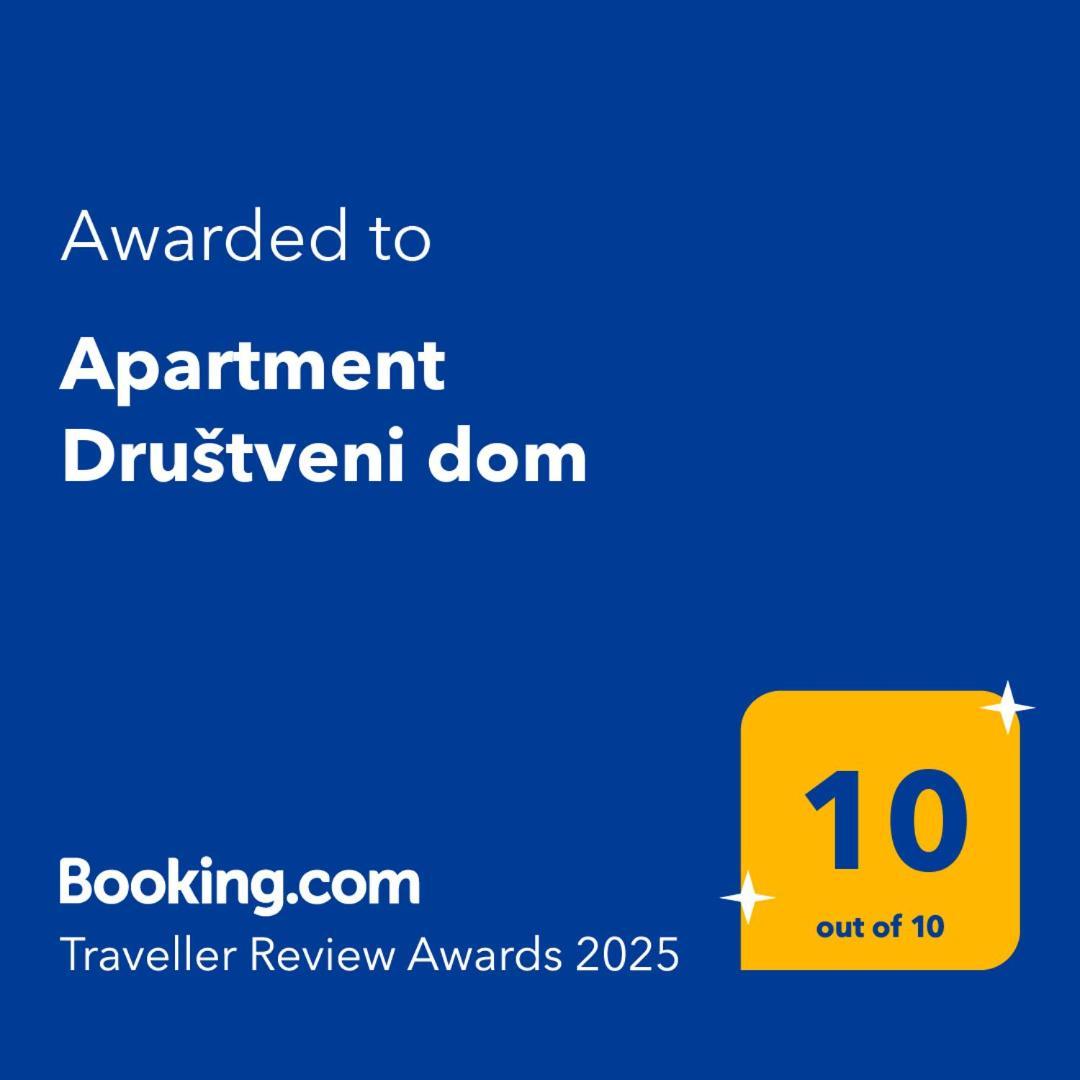 Apartment Drustveni Dom Szarajevó Kültér fotó